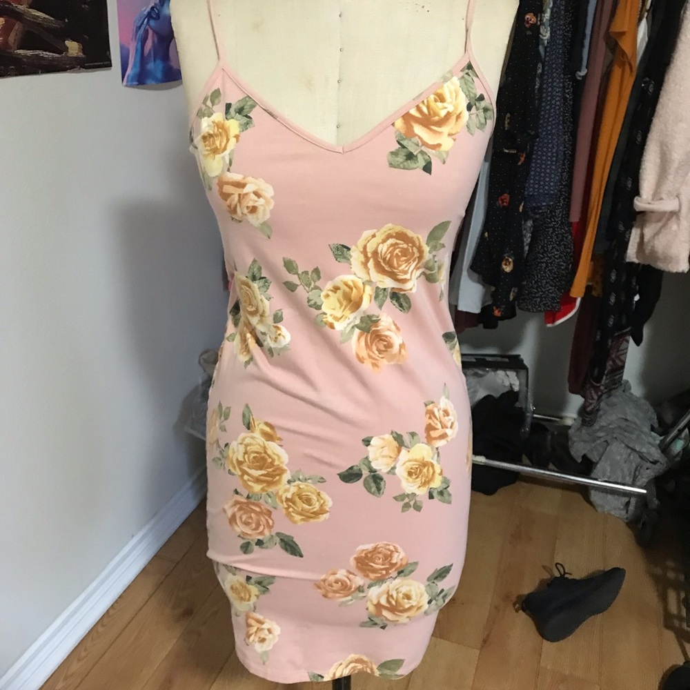 Floral Bodycon Dress